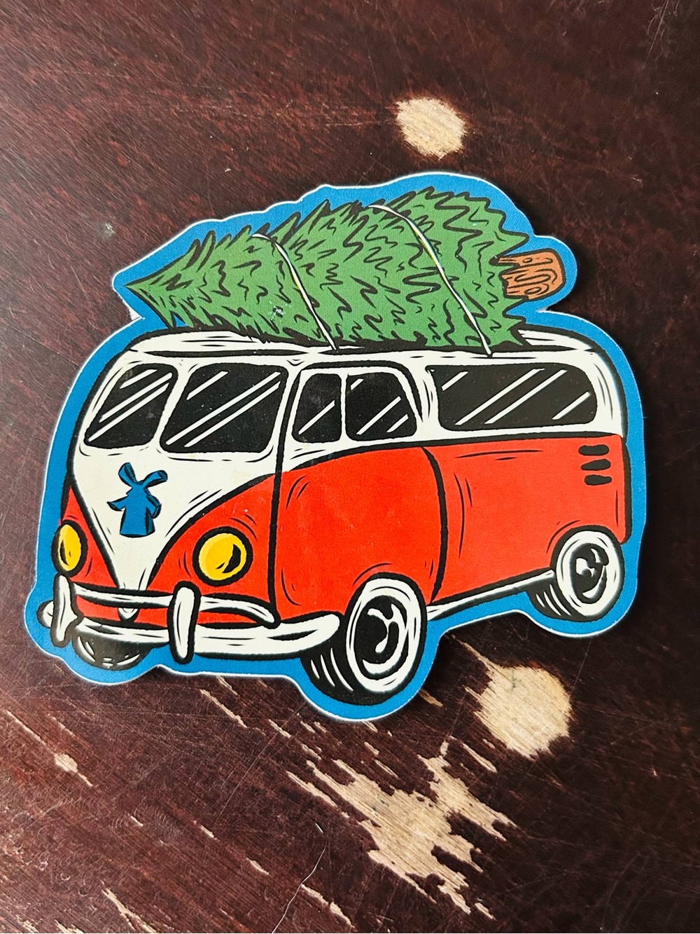 Dutch Bros winter 2025 drop sticker